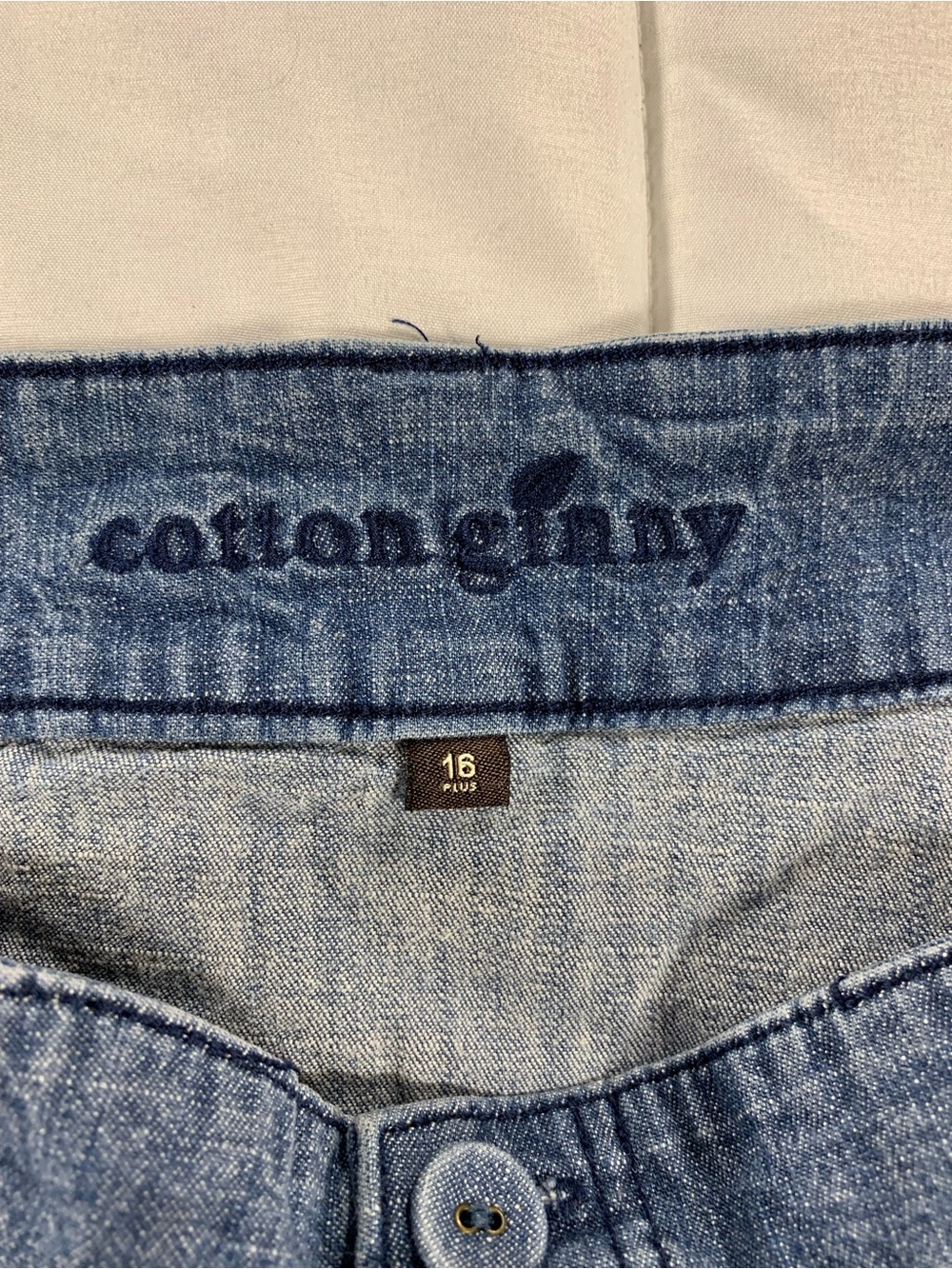 Pre loved COTTON GINNY skirt womens size 16 - Picture 4 of 6